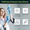 Fifthpulse FMN1000, Disposable Gloves, 3 mil Palm, Vinyl, Powder-Free, XL, 50 PK, Blue FP-V-50-XL-BLE - alternate 10